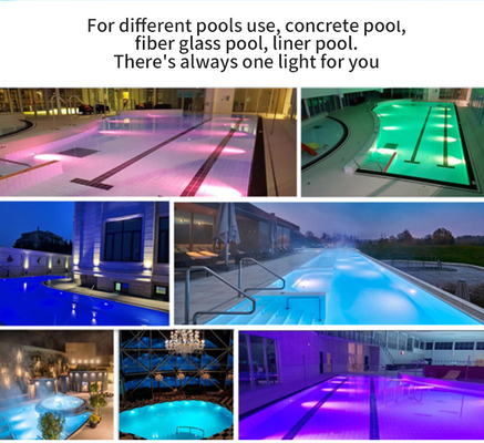 स्विमिंग पूल के लिए 3500lm 35w RGB LED 24v कलर चेंजिंग पूल लाइट लैंप