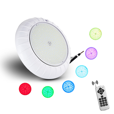 12V 18W अंडरवाटर पूल लाइट RGB कलर चेंजिंग IP68 वाटरप्रूफ LED पूल लाइट