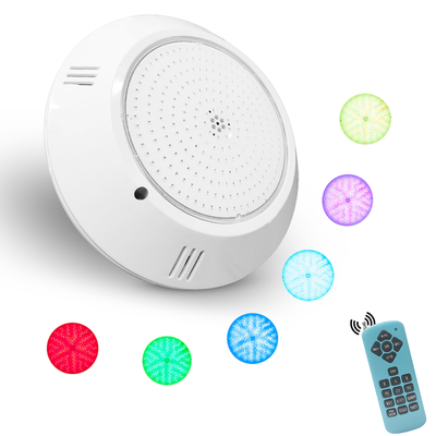 RGB 2400lm वॉल माउंटेड LED पूल लाइट बल्ब Wi-Fi रिमोट कंट्रोल